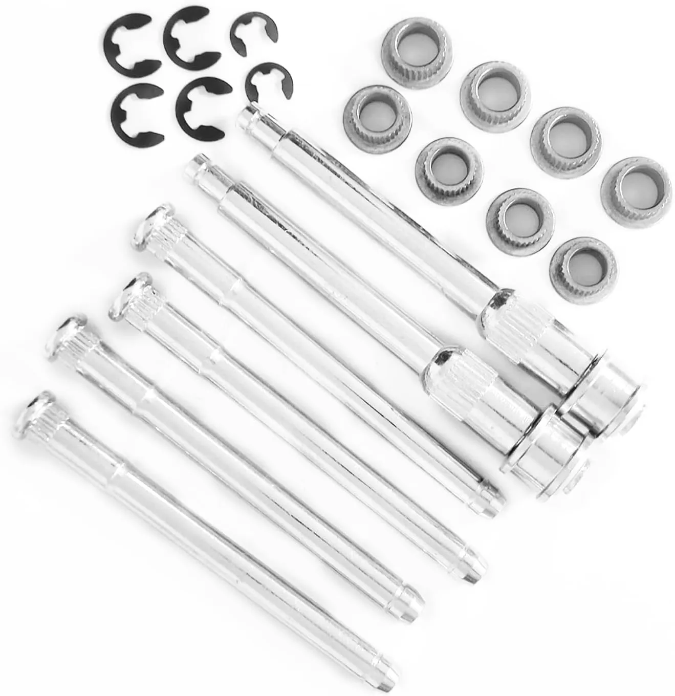 1 Set Door Hinge Roller Pin Door Hinge Pin and Bushing Repair Kits And Springs Tool Fits for 1994-2004 Chevy GMC S10 Pickup S15 Sonoma Jimmy Bravada Car Parts