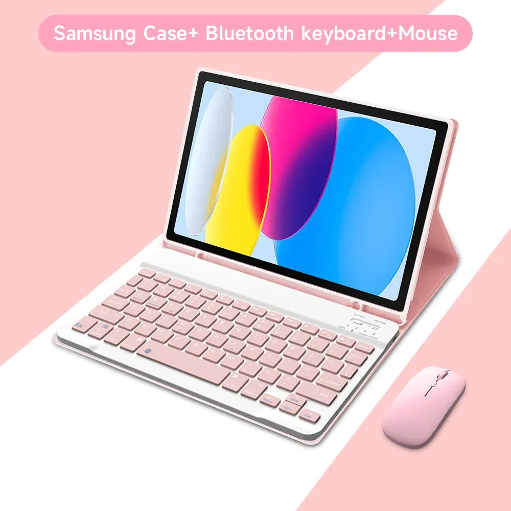 10.4 Tablet Case With Keyboard For Samsung Galaxy Tab A8 10.5 S6 S7 S8