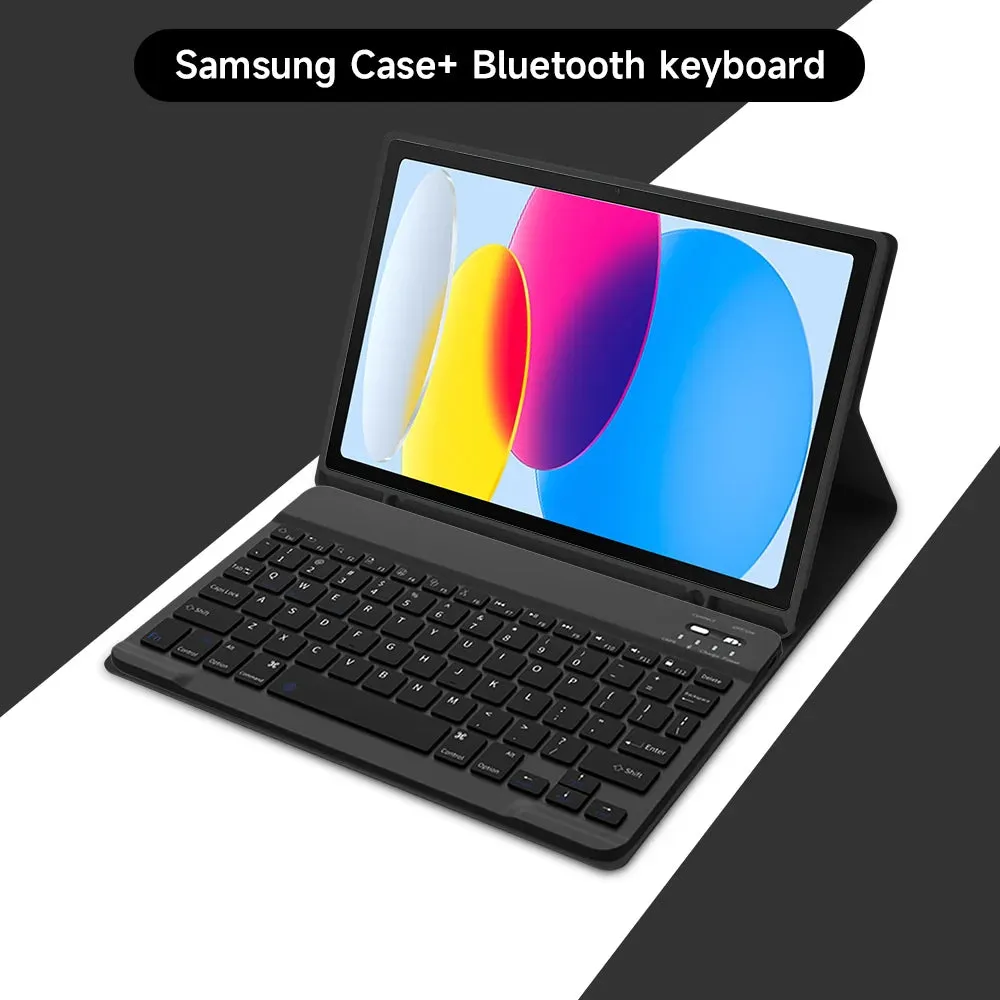 10.4 Tablet Case With Keyboard For Samsung Galaxy Tab A8 10.5 S6 S7 S8