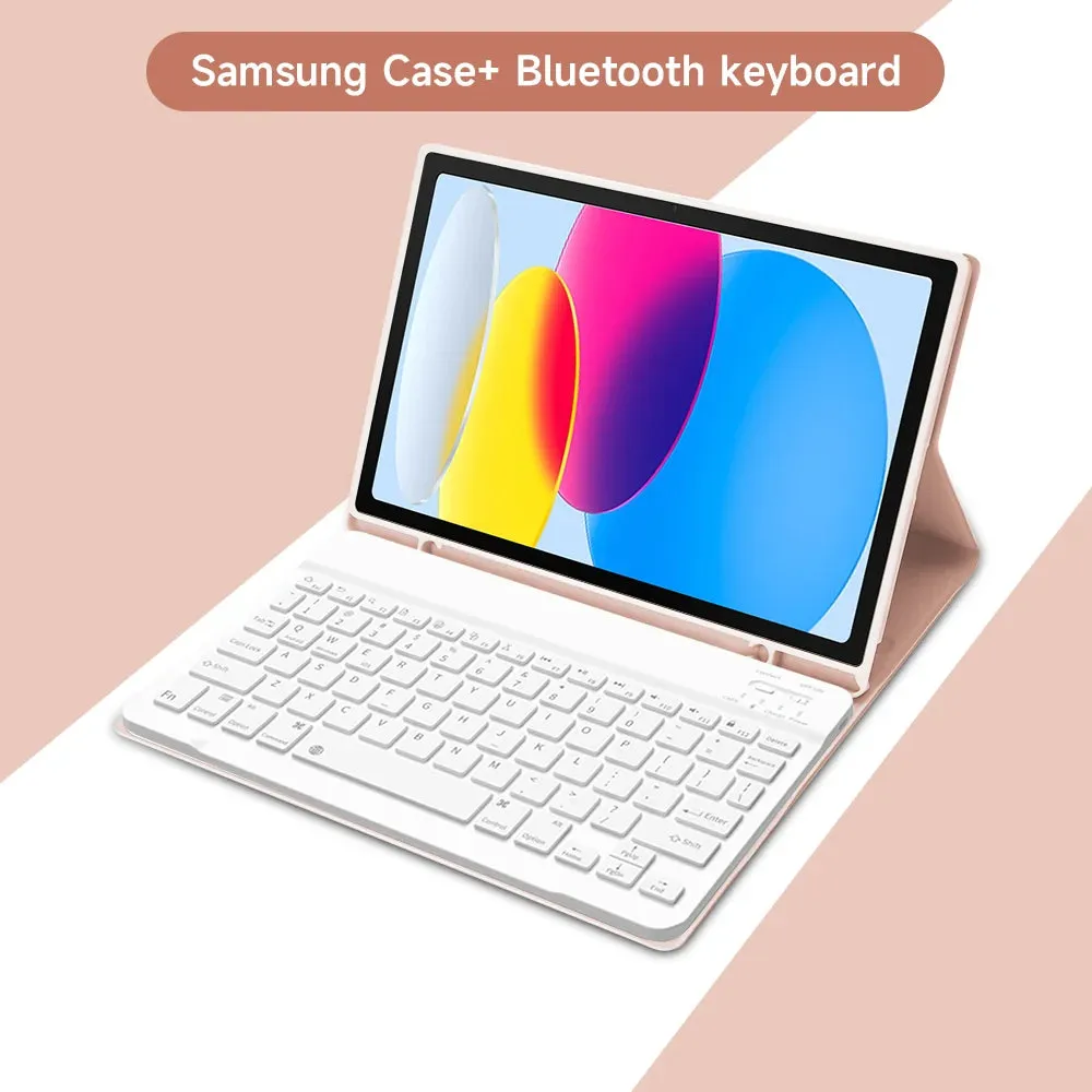 10.4 Tablet Case With Keyboard For Samsung Galaxy Tab A8 10.5 S6 S7 S8