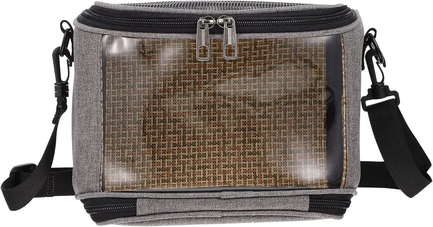 1pcs Parrot Bag Bird Cage Net Cross Body Birds Cage Handbag Organizer Creative Birds Outdoor Storage Bag Transparent Backpack Cockatiel Outdoor Backpack PVC Travel Car Outdoor Bag