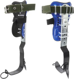 1Set Adjustable Tree Climbing Spike Shoes Durable Climbing Gear for Outdoor Activities Multi Purpose Tree Climbing Tool with Widened Pedals for Stability and Safety