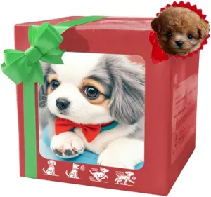 2025 New Robot Dog, Robot Puppy That Acts Like a Real Puppy, Ai Robotic Dog, Walking, Barking, Tail Wagging (Dog-E)