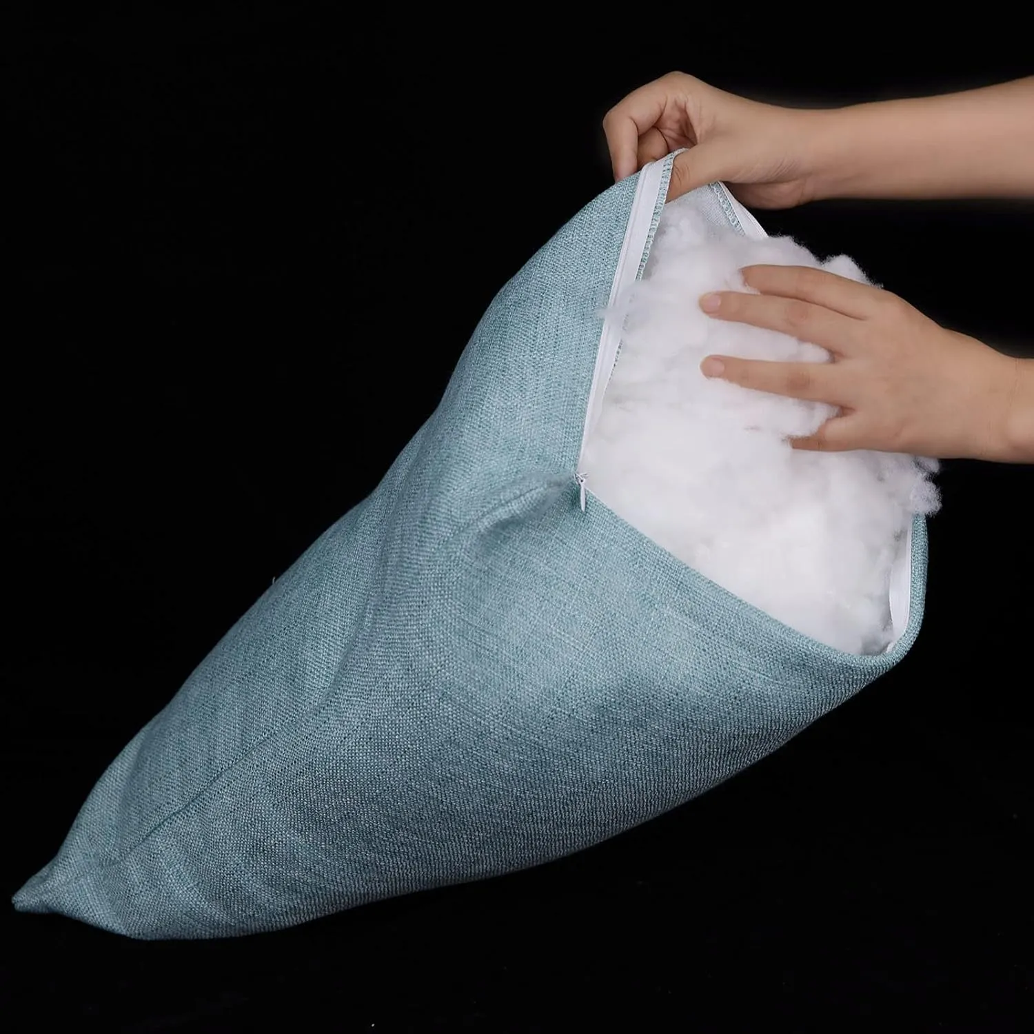 2.2 LB / 35.3 Ounce Premium Polyester Fiber Fill, Stuffing for Stuffed Animals, Pillows, Quilts, Paddings, Pouf, Fiberfill, Stuffing, Machine Washable, White