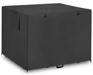48Inch Wire Dog Crate Cover,Durable Windproof Privacy Polyester Pet Kennel Covers,Breathable Blackout Cover for 1/2/3 Door Dog Cage. (48" L x 30" W x 33" H,Black)