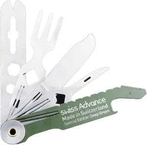 51448 Crono N5 5-Tool Green Low Profile Pocket Knife