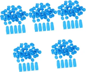 5sets Finger Protective Tool Finger Coats Garden Joint Protection Covers Sleeve 100pcs*5
