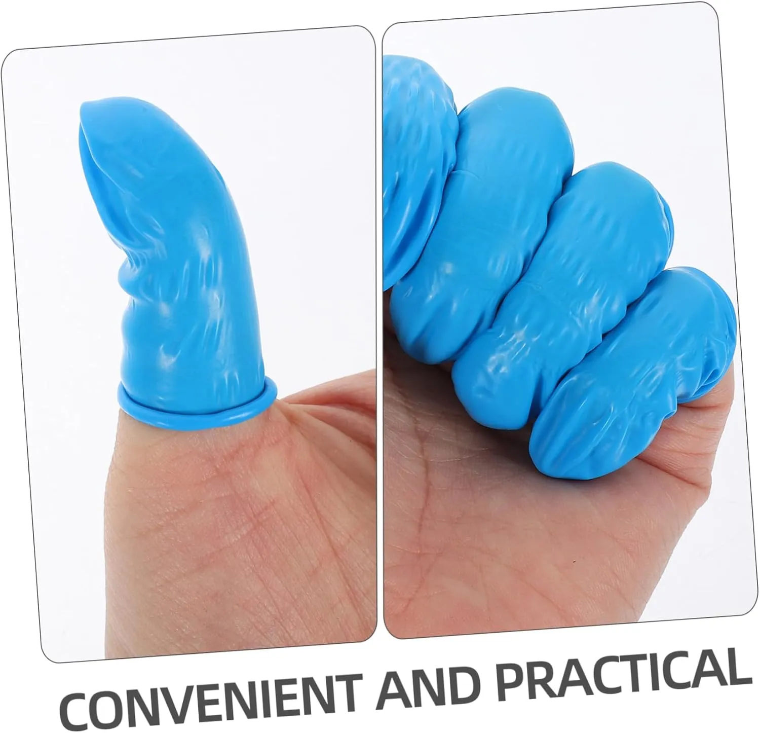 5sets Finger Protective Tool Finger Coats Garden Joint Protection Covers Sleeve 100pcs*5