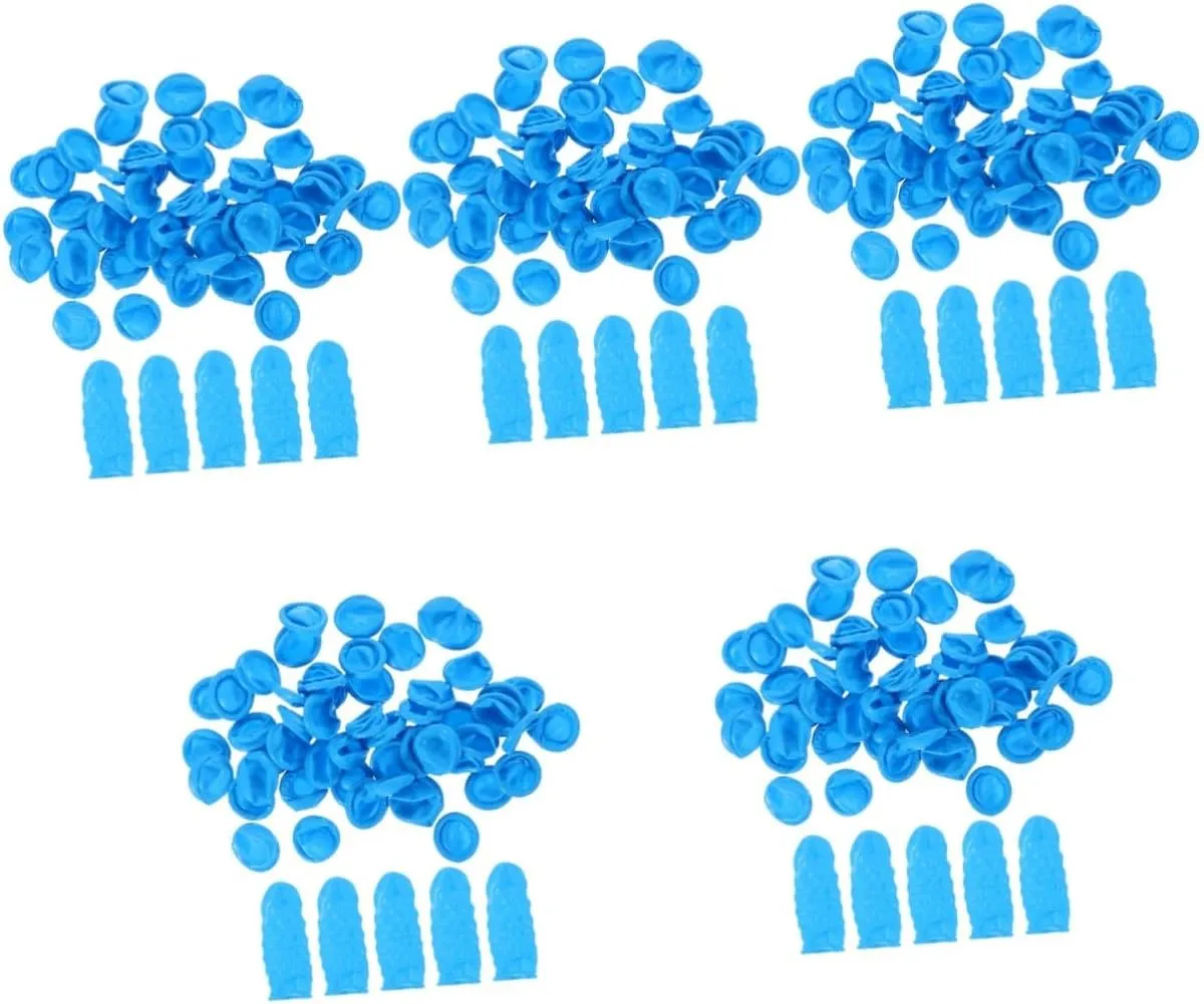 5sets Finger Protective Tool Finger Coats Garden Joint Protection Covers Sleeve 100pcs*5