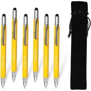 6-Pack: 6-in-1 Multi-Functional and Sturdy Aluminum DIY Tool