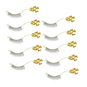6pairs Eyelash Display Board Magnetic Stand for Eyelash Extensions Premium Salon Supply for Easy Application and Selection of False Lashes Resistant and Convenient Tool