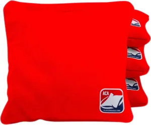 ACA Daily 66x Regulation Cornhole Bags Weather Resistant Resin Filled 6x6 Set of 4