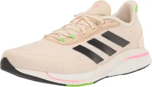 adidas Women's Supernova   Running Shoe, Ecru Tint/Carbon/Beam Pink, 10