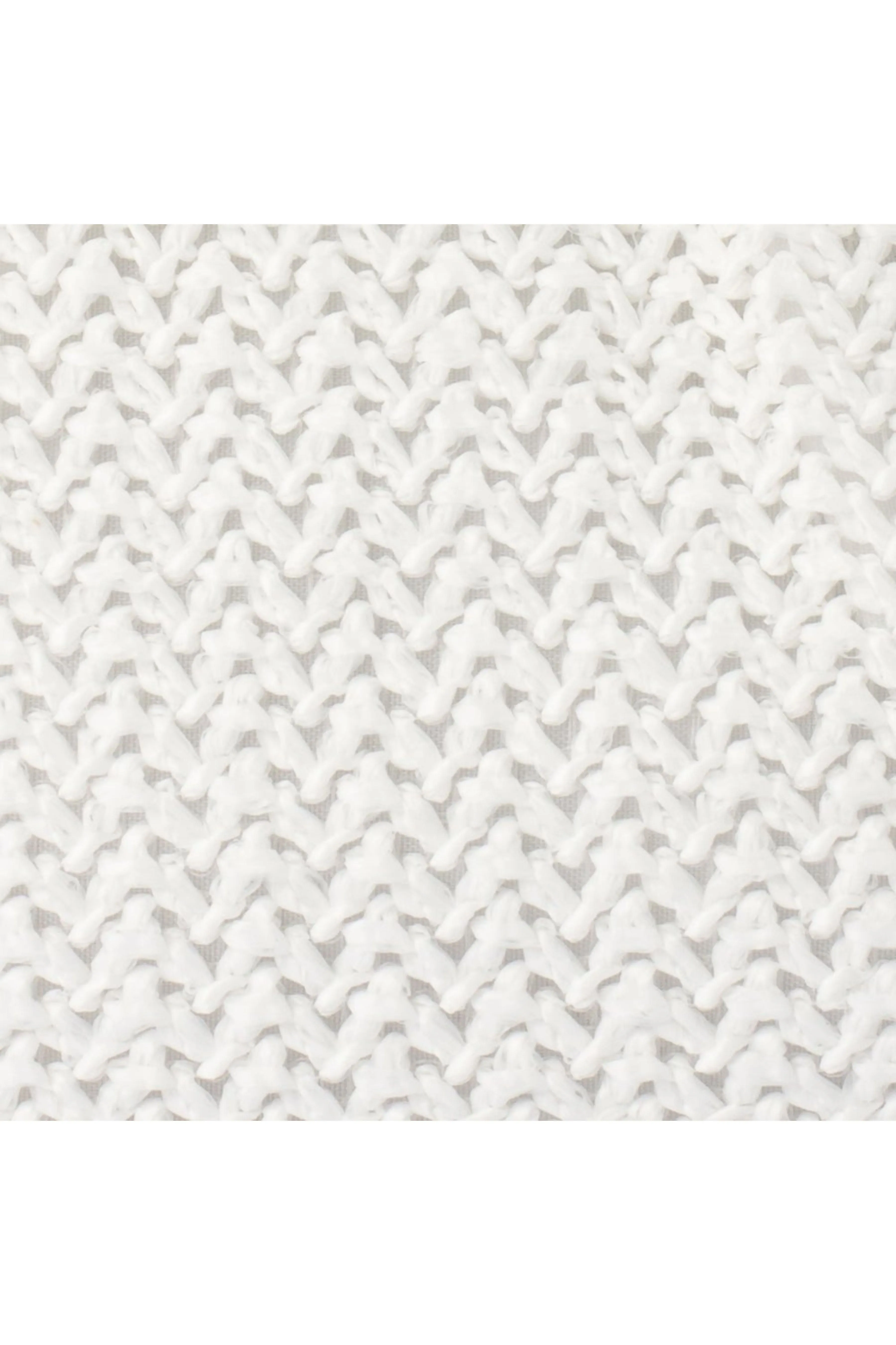 Adriana Woven Handle Bag - White