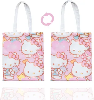 Aesthetic Canvas Tote Bag Cute Reusable Cotton Cloth Crossbody Bag Handbag Work Shopping Gym Kitchen