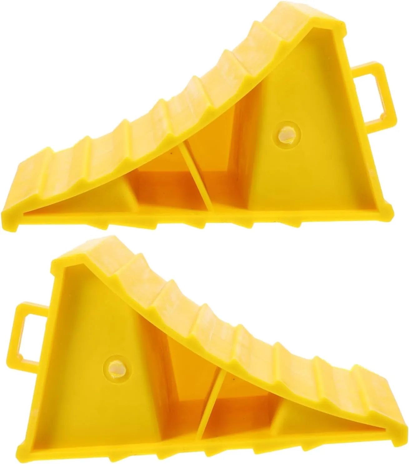 Alipis 4sets Motorcycle Wheel Chocks Rv Stabilizer Wedges Car Wheel Blocks for Rvs Travel Trailers 2pcs*4