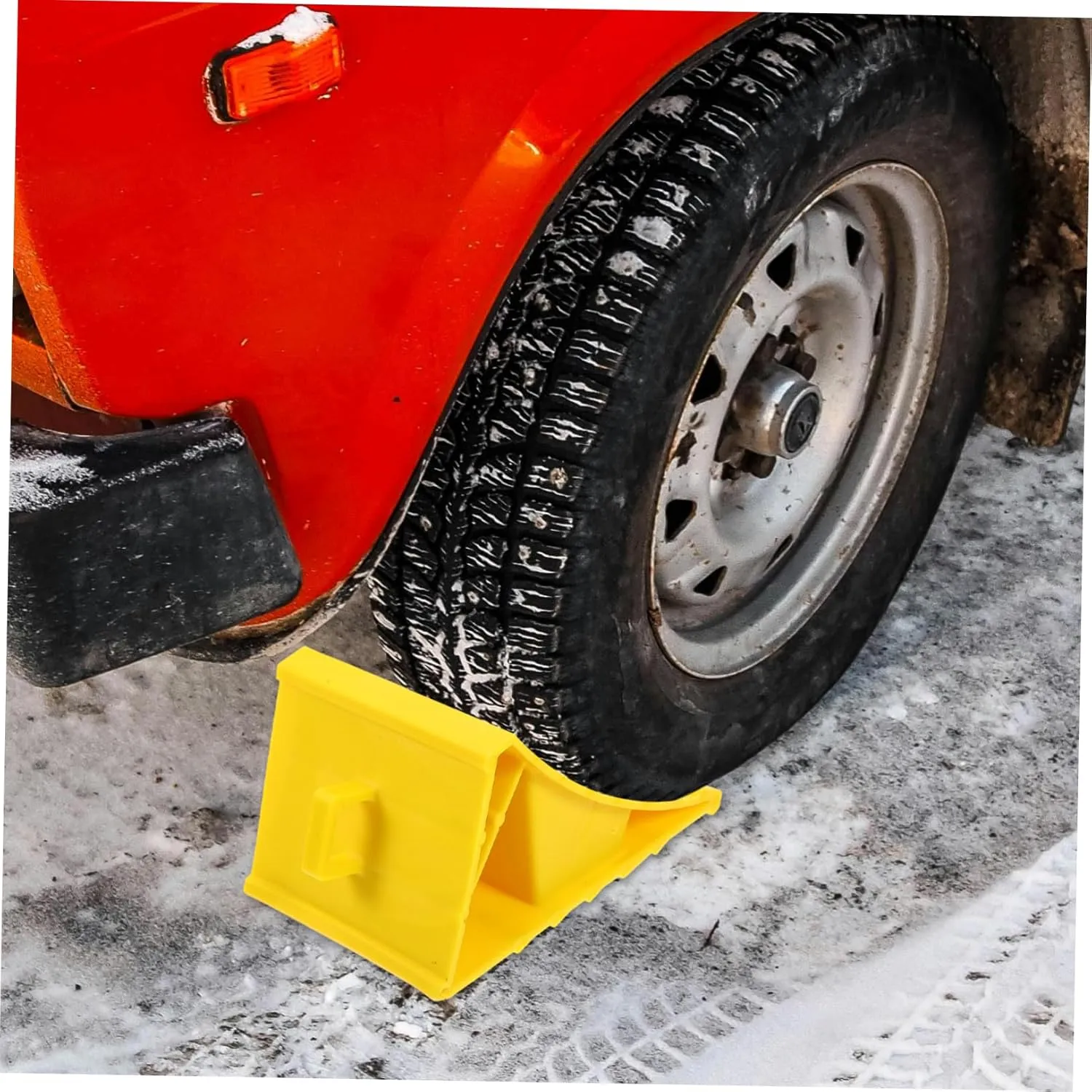 Alipis 4sets Motorcycle Wheel Chocks Rv Stabilizer Wedges Car Wheel Blocks for Rvs Travel Trailers 2pcs*4