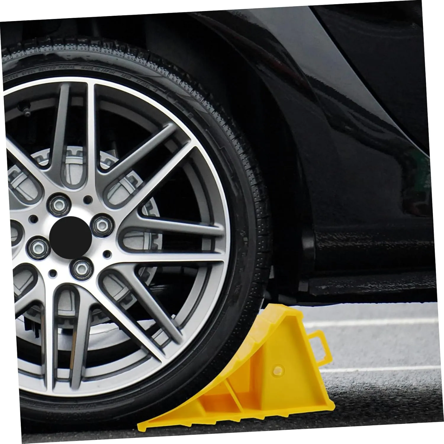 Alipis 4sets Motorcycle Wheel Chocks Rv Stabilizer Wedges Car Wheel Blocks for Rvs Travel Trailers 2pcs*4
