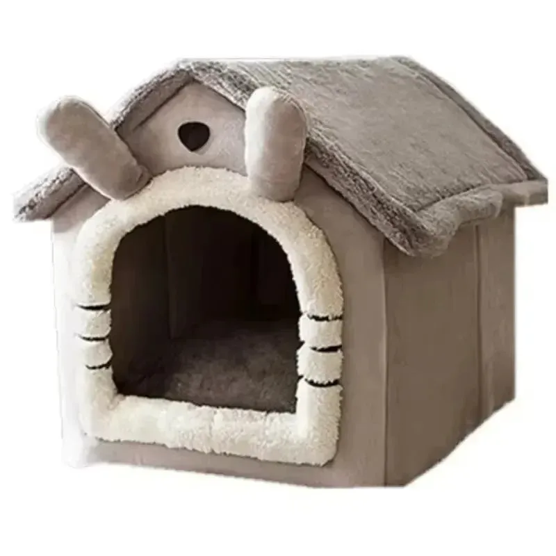 All Seasons Indoor Soft Cushion Pet Bed – Comfortable & Warm Dog/Cat Bed for Year-Round Comfort