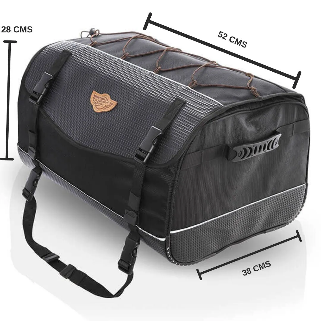 Alpha Semi Hard Waterproof Tail Bag 50 Ltrs by Guardian Gears