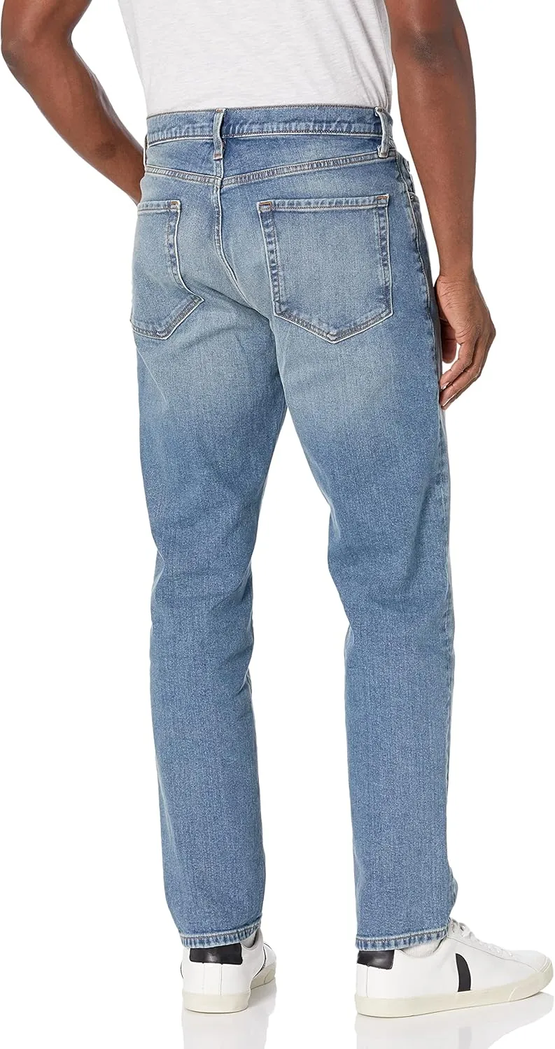 Amazon Essentials Men's Relaxed-Fit Stretch Jean (Available in Big & Tall)