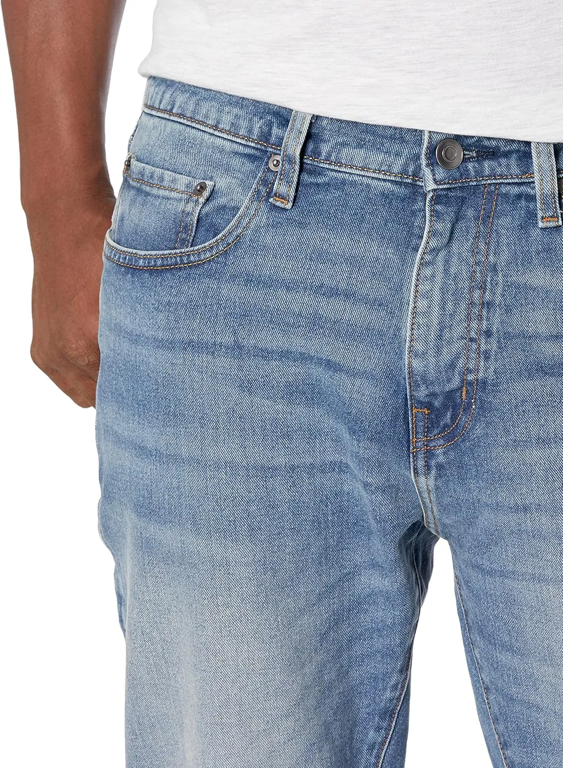 Amazon Essentials Men's Relaxed-Fit Stretch Jean (Available in Big & Tall)