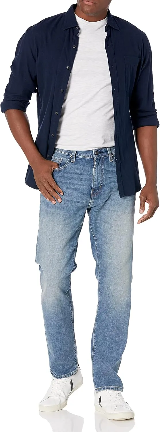Amazon Essentials Men's Relaxed-Fit Stretch Jean (Available in Big & Tall)