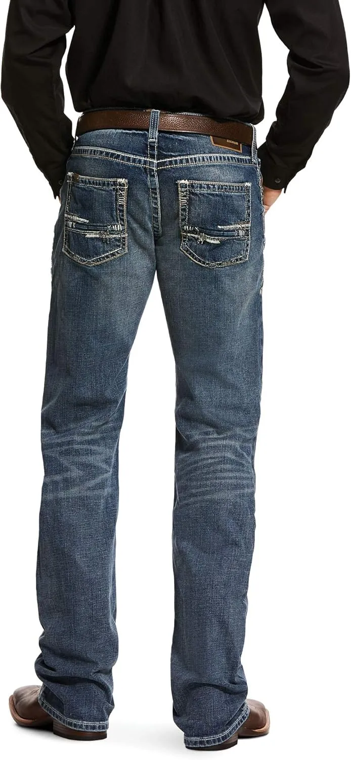 Ariat Men's M5 Slim Stretch Adkins Stackable Straight Leg Jean