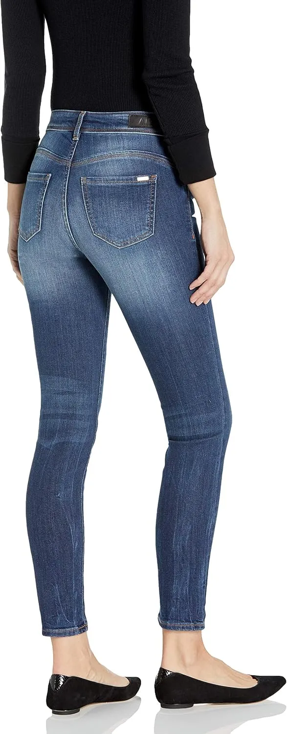 Armani Exchange Women's Classic Five Pocket Skinny Fit Denim Jeans