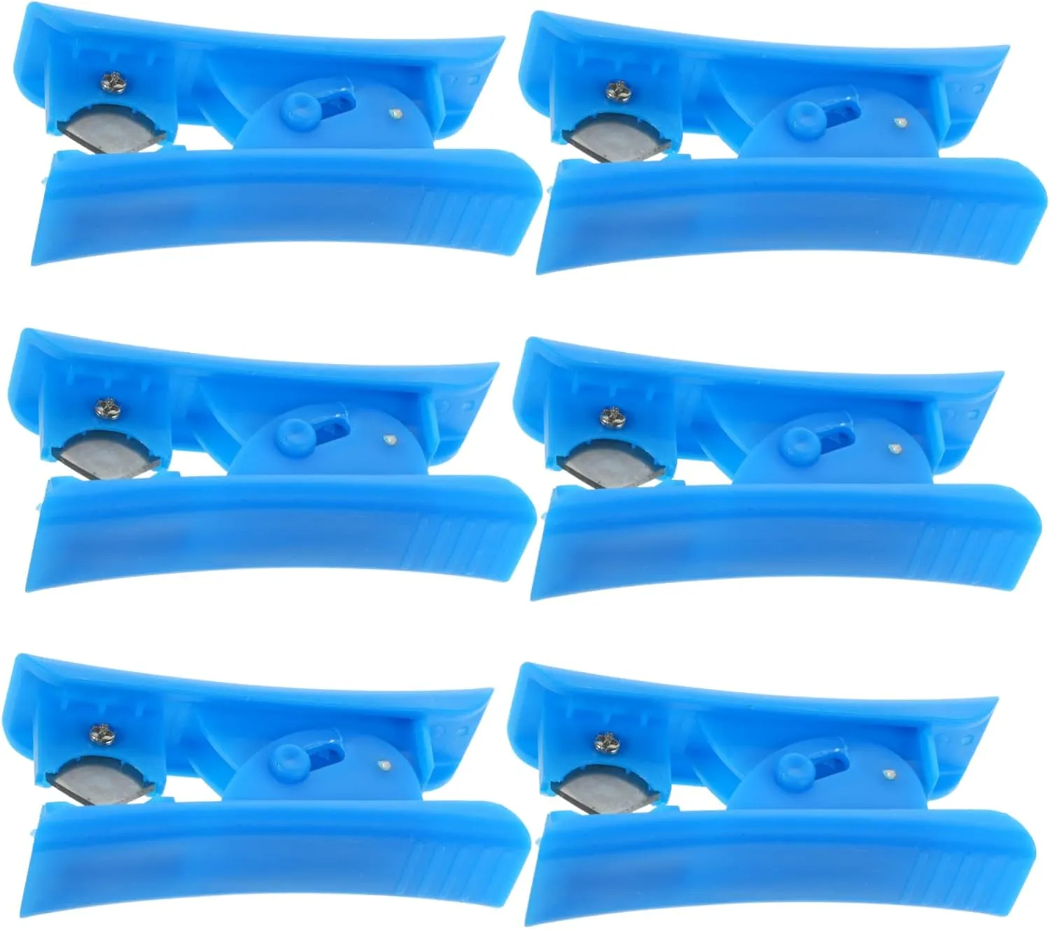 Artibetter 6 Pack Tube Cutters Scissors Metal Blade for Plastic Vinyl Rubber Hose Multi-layer Tubing Non-slip Handle