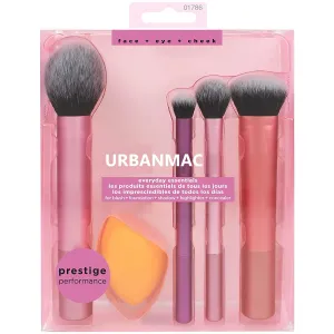 Artist Essentials Complete Face Makeup Brush Set for Makeup Artist Inspired Looks, 5 Count (Pack of 1)