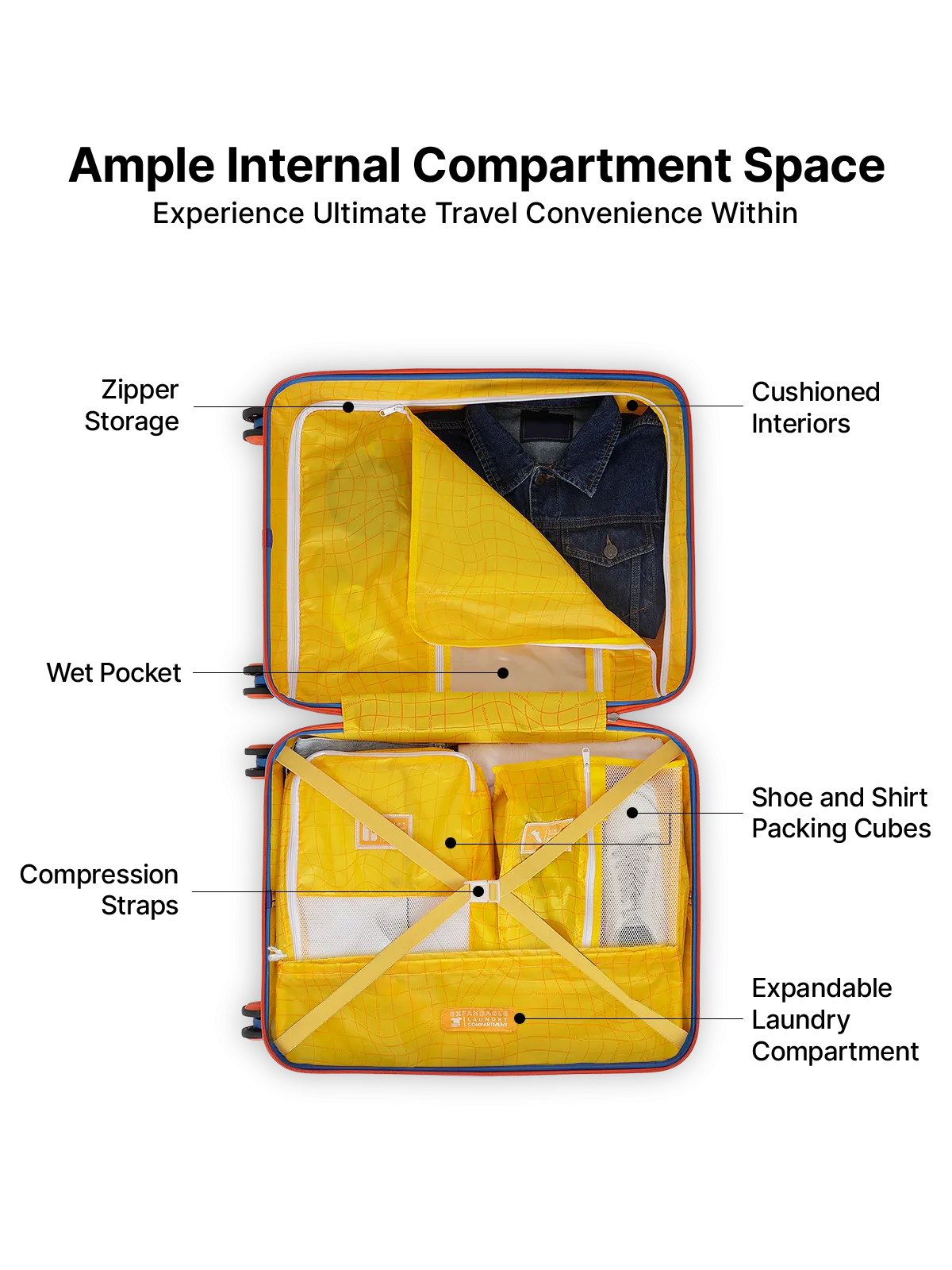 Astro Beige Medium Trolley