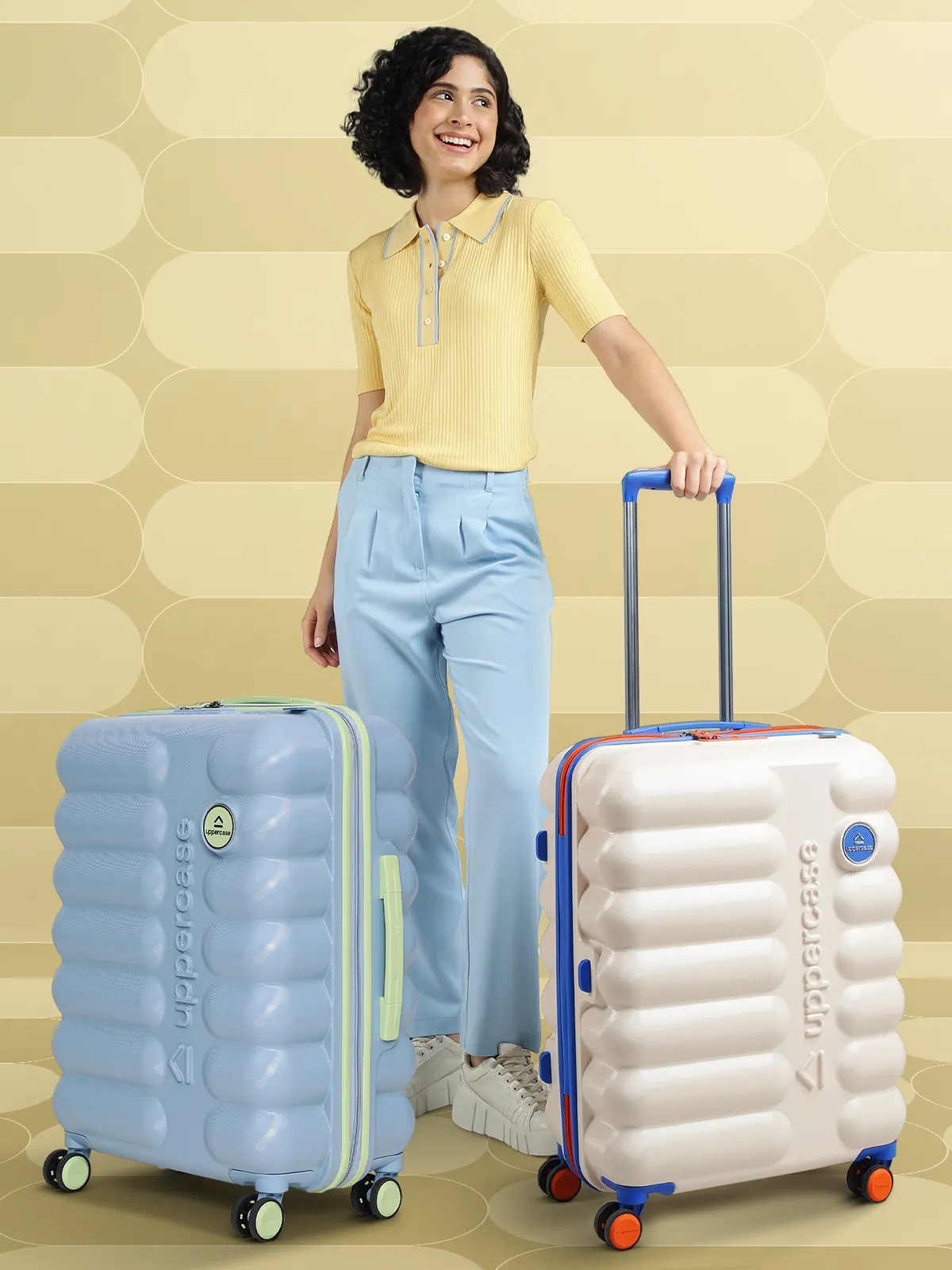 Astro Beige Medium Trolley