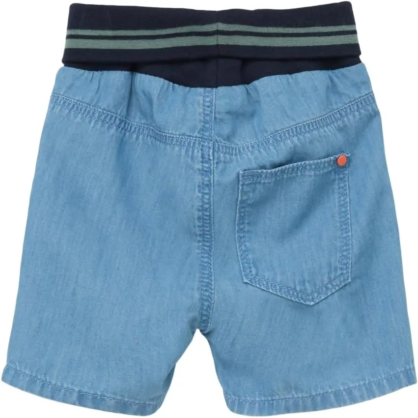 Baby Boys' Denim Shorts with Cuff