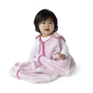 baby deedee Sleep Nest Teddy Baby Sleeping Bag, Pink, Small (0-6 Months)