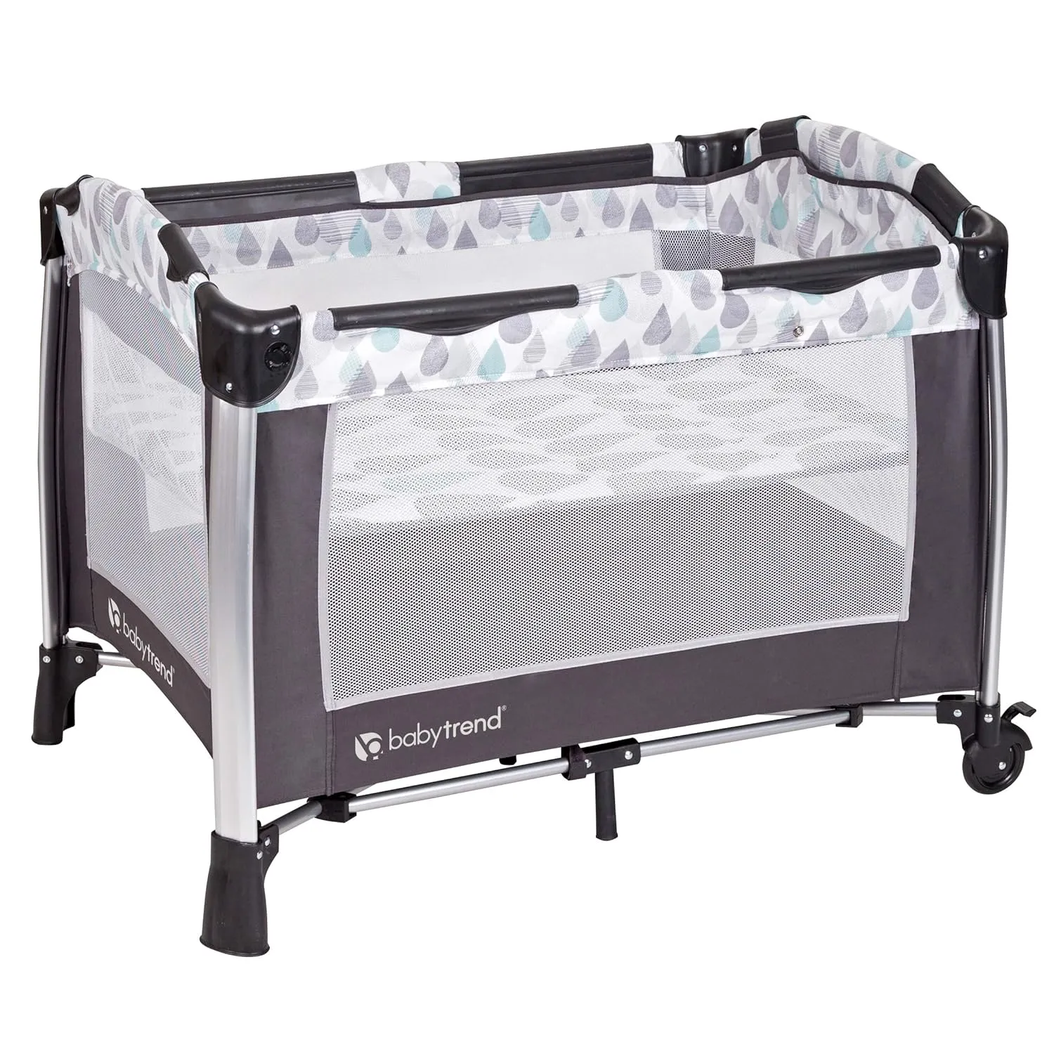 Baby Trend Go Lite Twins Nursery Center, Drip Drop Blue