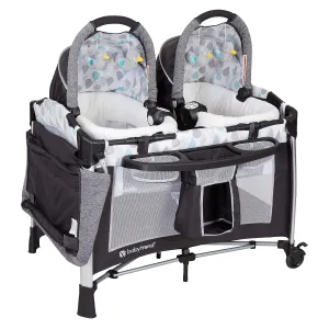Baby Trend Go Lite Twins Nursery Center, Drip Drop Blue