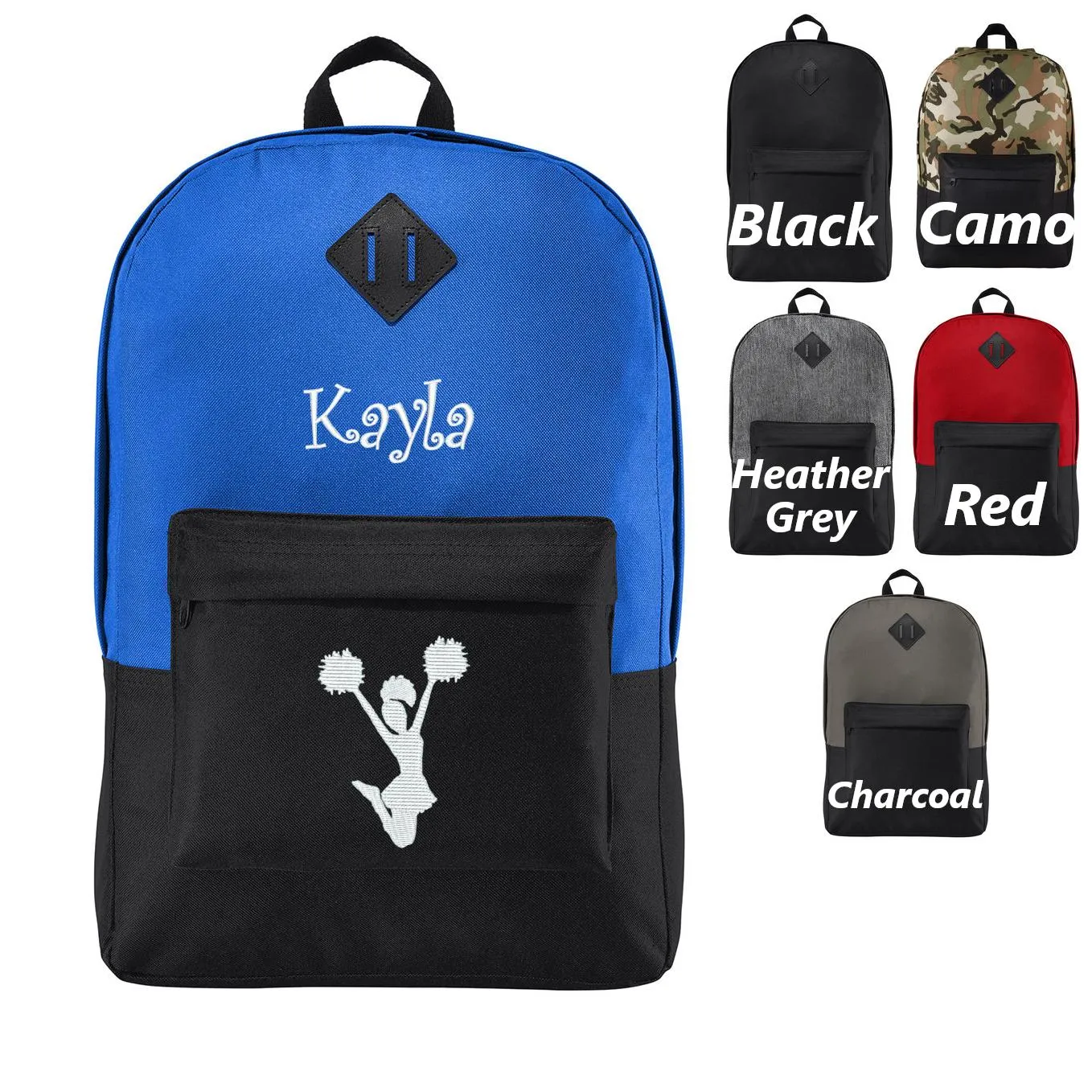 Backpack, Gift, Backpack, Cheer Monogrammed Best price Cheerleader Custom Embroidered Gift, Personalized Bag, Retro School Custom Kids Name, Kids Kids Shipping updates