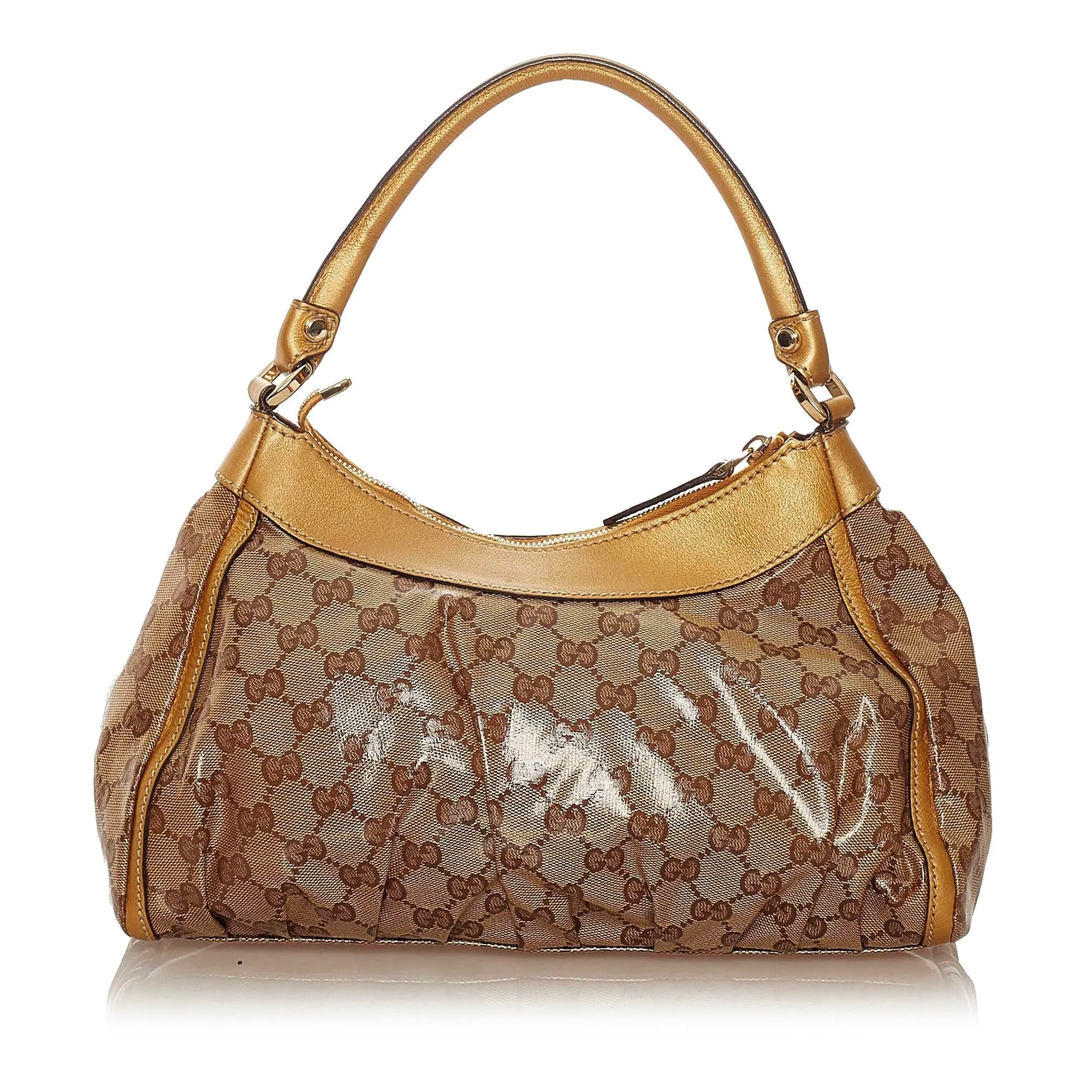 Bag Gucci Crystal GG D-Ring Abbey Festive offer Shoulder Free returns
