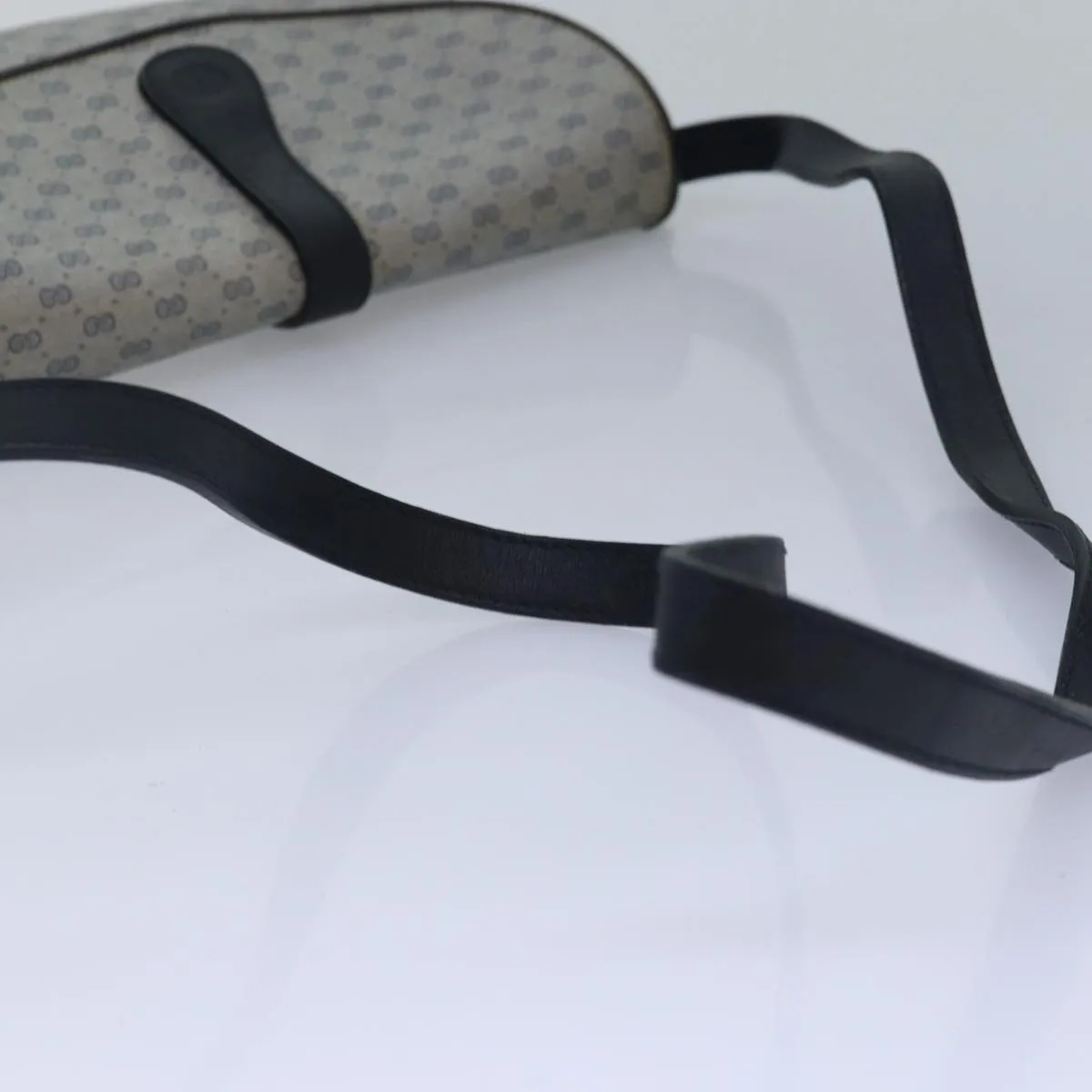 Bag Shoulder Advanced Micro Auth Navy Supreme GUCCI Shockproof GG 88596 Gold PVC