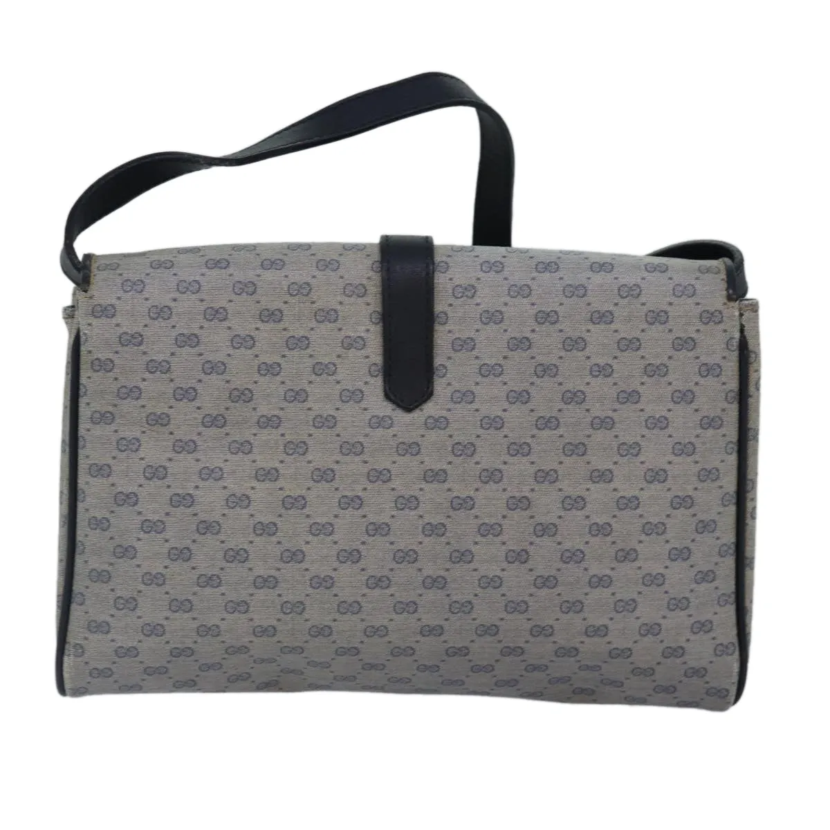 Bag Shoulder Advanced Micro Auth Navy Supreme GUCCI Shockproof GG 88596 Gold PVC