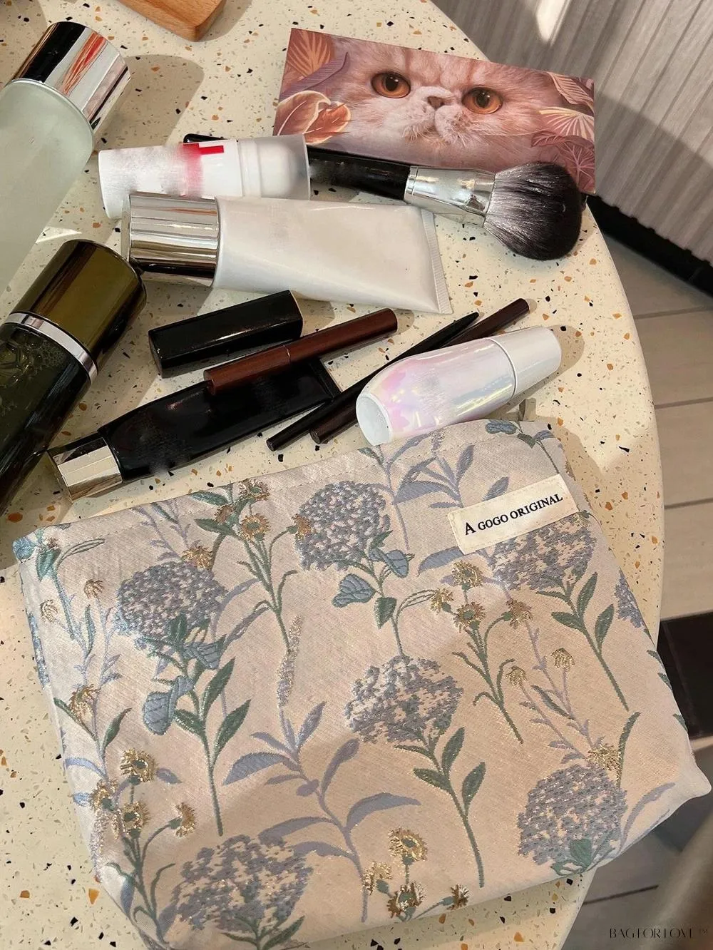 BagForLove - Cute Cosmetic Pouch for Women's Toiletries