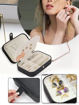 BagForLove - Large Capacity Jewelry Organizer: Travel-Friendly Box for Women with Display & Classification