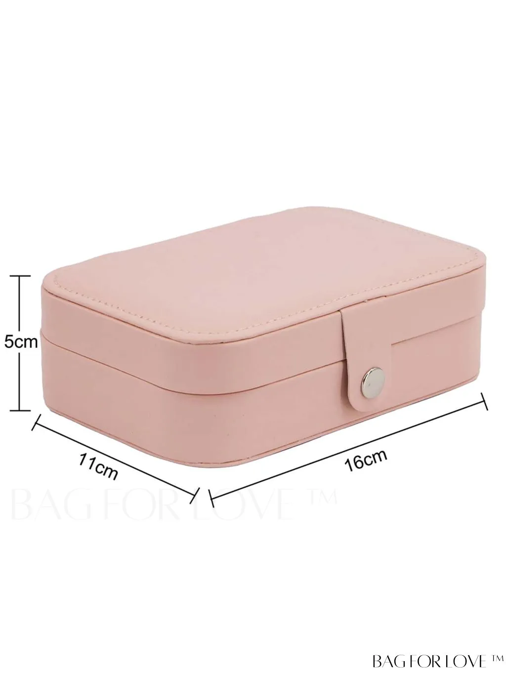 BagForLove - Large Capacity Jewelry Organizer: Travel-Friendly Box for Women with Display & Classification