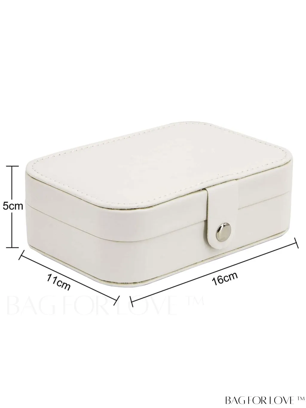 BagForLove - Large Capacity Jewelry Organizer: Travel-Friendly Box for Women with Display & Classification
