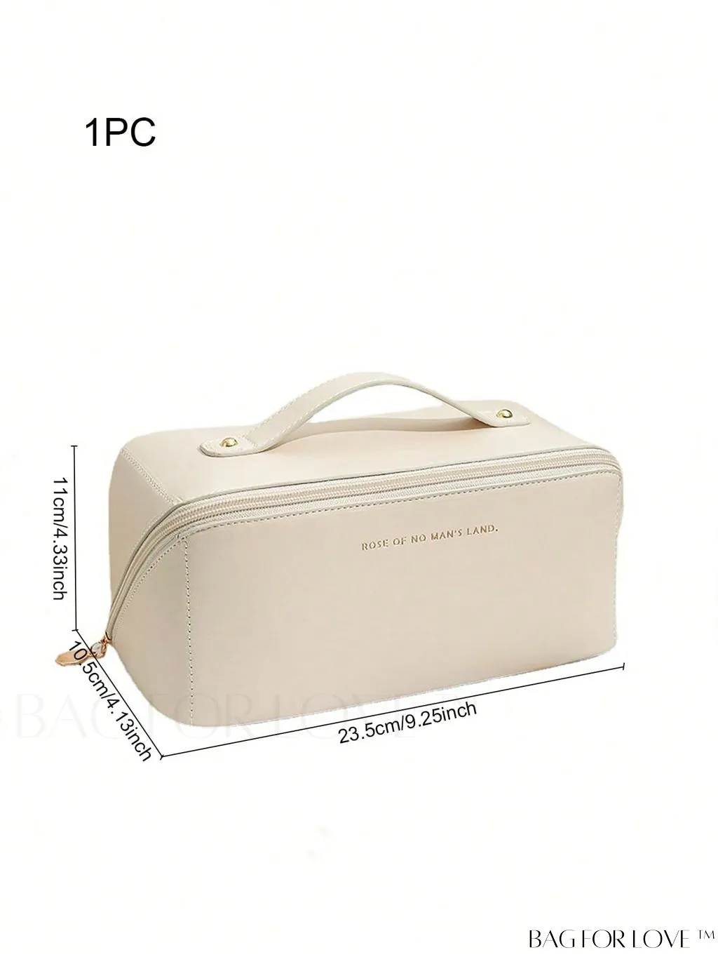 BagForLove - Portable Travel Toiletry Organizer - Large Capacity, Multi-function, PU Handbag