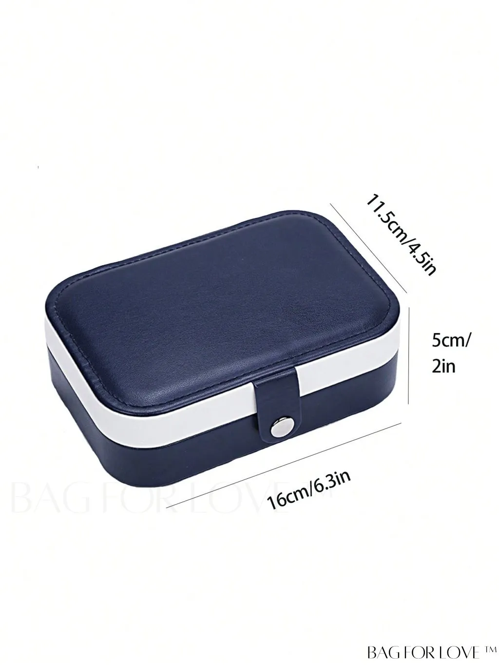 BagForLove - Travel Jewelry Storage Box: Large Capacity for Earrings, Necklace - Ideal Mothers Day Gift