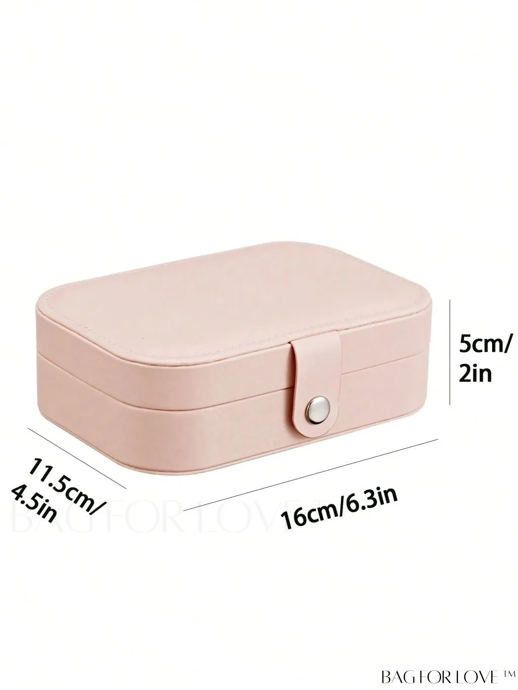 BagForLove - Travel Jewelry Storage Box: Large Capacity for Earrings, Necklace - Ideal Mothers Day Gift