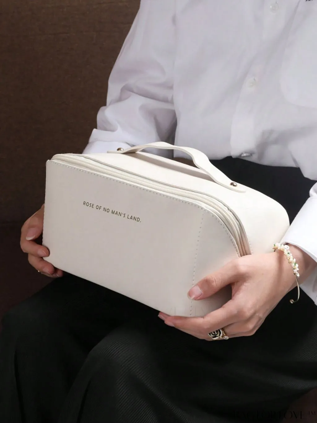 BagForLove - Versatile PU Travel Cosmetic Bag - Large Capacity, Portable Organizer for Womens Toiletries