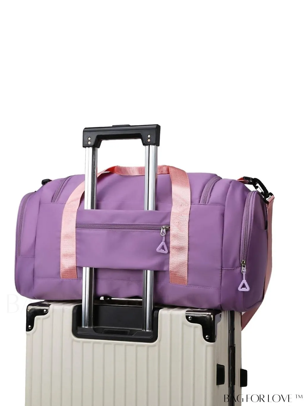 BagForLove - Versatile Travel Duffel Bag with Separate Wet/Dry Compartment for Sport, Gym, and Travel